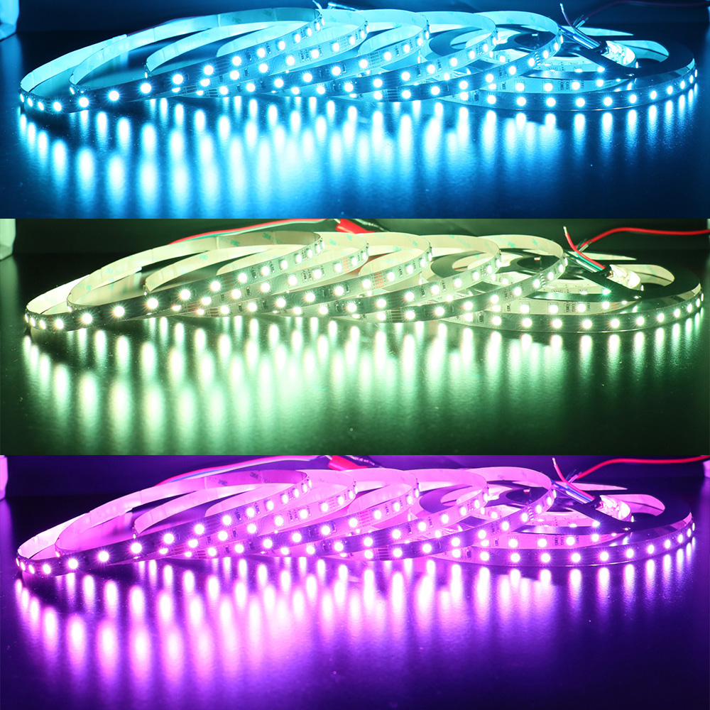 5m Color Changing RGBW LED Strip - 12V/24V - 2700K/3000K/4000K/6000K White 5m Color Changing RGBW LED Strip - 12V/24V - 2700K/3000K/4000K/6000K White